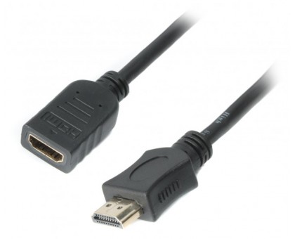 Кабель-подовжувач Cablexpert CC-HDMI4X-15, HDMI  V.2.0, 4К 60 Гц, позолочені конектори, 4.5 м