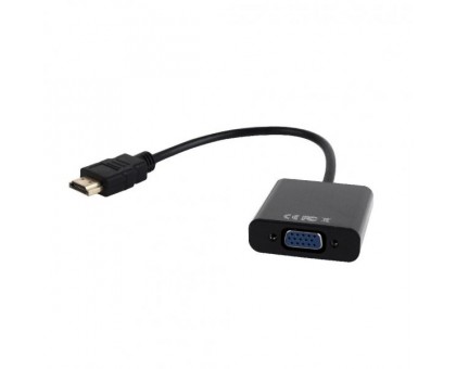 Преобразователь цифрового HDMI сигнала в VGA и стерео-аудио Cablexpert A-HDMI-VGA-03