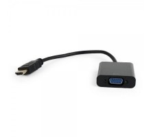 Адаптер-перехідник Cablexpert A-HDMI-VGA-04 HDMI на VGA 15 см