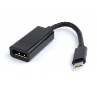 Адаптер-переходник USB Type-C на DisplayPort Cablexpert A-CM-DPF-01