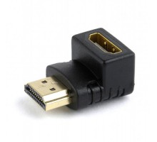 Перехідник кутовий Cablexpert A-HDMI90-FML, HDMI з'єднувач роз'єм, 90 градусів