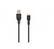 Кабель micro Cablexpert CCP-mUSB2-AMBM-0.3M, USB 2.0 A-тато/Micro B-тато, 0.3 м.