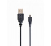 Кабель Cablexpert CCP-USB2-AM5P-6, преміум якість, USB 2.0 A-тато/міні USB 2.0 5-пін, 1.8 м.