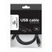 Кабель Cablexpert CCP-USB2-AM5P-6, преміум якість, USB 2.0 A-тато/міні USB 2.0 5-пін, 1.8 м.