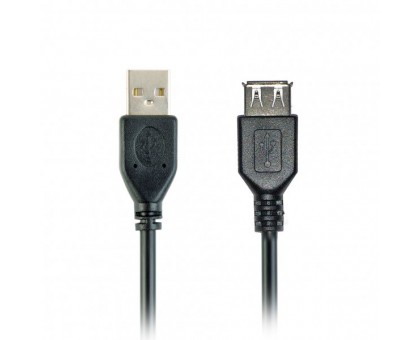 Подовжувач Cablexpert CCP-USB2-AMAF-6, преміум якість USB 2.0 A-тато/A-мама, 1.8 м.