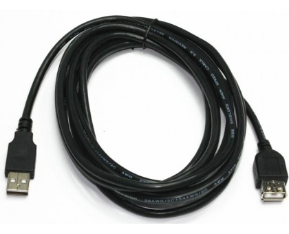 Подовжувач Cablexpert CCP-USB2-AMAF-6, преміум якість USB 2.0 A-тато/A-мама, 1.8 м.