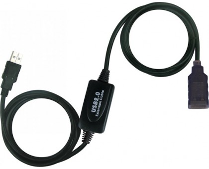 Активный удлинитель Viewcon VV043-20, USB2.0 AMAF, 20м