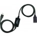 Активный удлинитель USB Viewcon VV043-25, USB2.0 AMAF, 25м