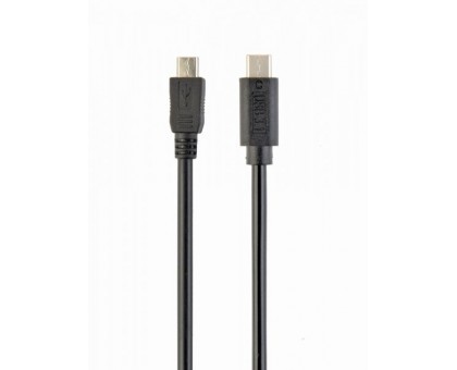 Кабель Cablexpert CCP-USB2-mBMCM-1M, преміум якість USB 2.0 Micro BM-папа/C-папа, 1 м.