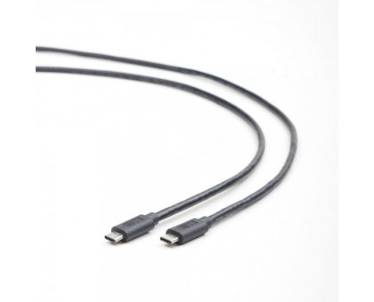 Кабель Cablexpert CCP-USB3.1-CMCM-1M, преміум якість USB 3.1 C-тато/C-тато, 1,0 м. чорний