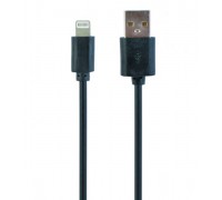 Кабель Cablexpert CC-USB2-AMLM-1M, USB 2.0 AM-папа/Lightning, 1.0 м.