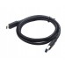 Кабель Cablexpert CCP-USB3-AMCM-6, премиум качество USB 3.0 A-папа/C-папа, 1.8 м. черный