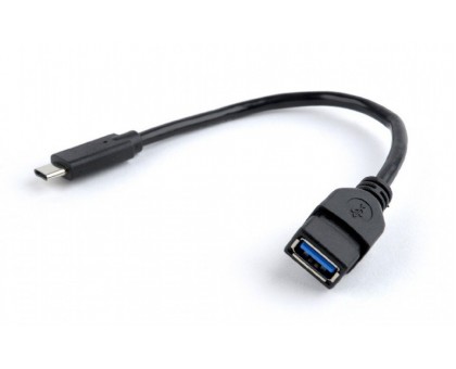 Кабель адаптер Cablexpert USB OTG A-OTG-CMAF3-01 для устройств, AF - Type C, 0,20м