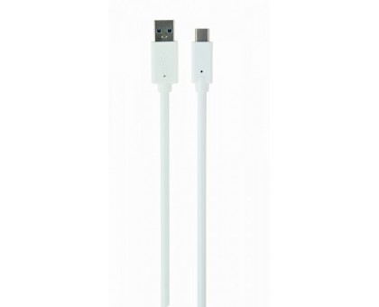 Кабель Cablexpert CCP-USB3-AMCM-1M-W, преміум якість USB 3.0 A-тато/C-тато, 1.0 м.