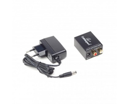 Цифро-аналоговий конвертор аудіо-сигналу Cablexpert DSC-OPT-RCA-001