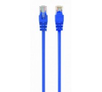 Патч корд Cablexpert PP12-2M/B, UTP, категория. 5E, литой, 50u" штекер с фиксатором, 2 м, синий