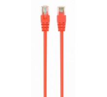 Патч корд Cablexpert PP12-0.5M/O, UTP, категорія. 5E, литий,  50u" штекер із фіксатором, 0.5 м, оранжевий