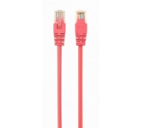 Патч корд Cablexpert PP12-0.5M/RO, UTP, категорія. 5E, литий,  50u" штекер із фіксатором, 0.5 м, рожевий