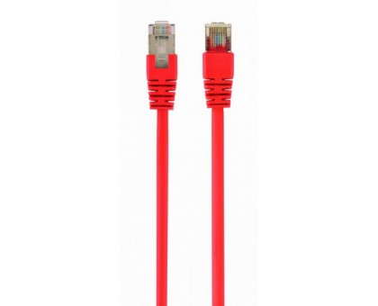 Патч корд Cablexpert PP22-2M/R, FTP, литий,  50u" штекер із фіксатором, 2 м, червоний
