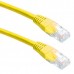 Патч корд Cablexpert PP12-0.5M/Y, UTP, категория. 5E, литой, 50u" штекер с фиксатором, 0.5м, желтый
