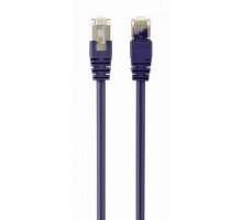 Патч корд Cablexpert PP6-0.25M/V, FTP, категорія. 6, литий,  50u" штекер із фіксатором, 0.25 м, фіолетовий
