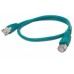 Патч корд Cablexpert PP6-0.5M/G, FTP, категорія. 6, литий,  50u" штекер із фіксатором, 0.5 м, зелений