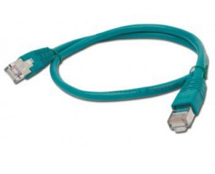Патч корд Cablexpert PP6-1M/G, FTP, категорія. 6, литий,  50u" штекер із фіксатором, 1.0 м, зелений