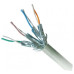 Патч корд Cablexpert PP6A-LSZHCU-0.25M, S/FTP, литой, 50u" штекер с фиксатором, 0.25м, серый