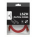 Патч корд Cablexpert PP6A-LSZHCU-R-0.5M, S/FTP, литий, 50u" штекер із фіксатором, 0,5 м, червоний