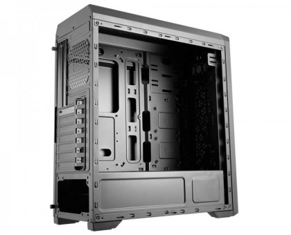 Корпус комп'ютерний Cougar MX330-G, Ігровий, скляне вікно, чорний