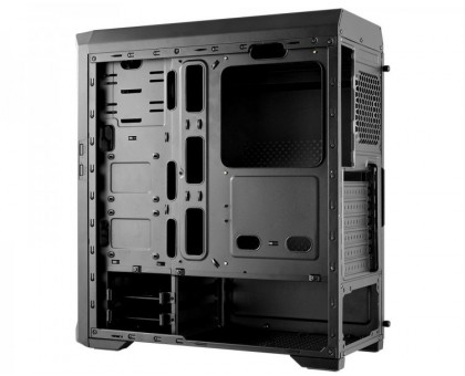 Корпус комп'ютерний Cougar MX330-G, Ігровий, скляне вікно, чорний