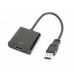 Адаптер-перехідник USB на HDMI Cablexpert A-USB3-HDMI-02