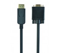 Перетворювач цифрового DisplayPort сигналу в VGA відео 1.8 m Cablexpert CCP-DPM-VGAM-6