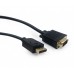Преобразователь цифрового DisplayPort сигнала в VGA видео 1.8 m CCP-DPM-VGAM-6