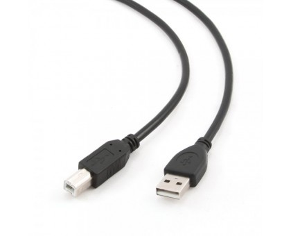 Кабель Cablexpert CCP-USB2-AMBM-1M, преміум якість USB 2.0 A-папа/B-папа, 1.0 м.
