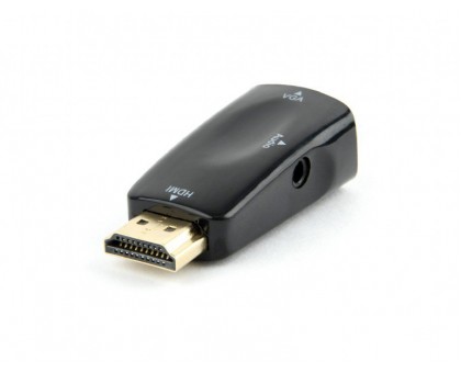 Преобразователь цифрового HDMI сигнала в VGA видео Cablexpert AB-HDMI-VGA-02