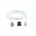 Кабель Cablexpert CC-USB2-AMLMM-1M, USB 2.0  USb-AM тато/Lightning, 1.0 м.