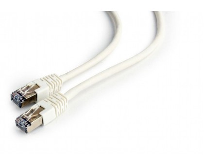 Патч корд Cablexpert PP6-0.25M/W, FTP, категорія. 6, литий,  50u" штекер із фіксатором, 0.25 м, білий