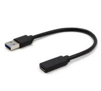 Перехідник Cablexpert A-USB3-AMCF-01 USB 3.0 Type-C (USB-вилка/C-розетка)