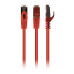 Патч корд Cablexpert PP6A-LSZHCU-R-2M, S/FTP, литий, 50u" штекер із фіксатором, 2 м, червоний