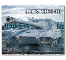 Коврик для мышки Podmyshku Танк Jagdpanzer E-100, пластик.