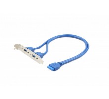 USB 3.0 розетка на кронштейне 10P CC-USB3-RECEPTACLE, длина шнура 45см
