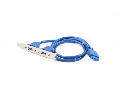 USB 3.0 розетка на кронштейні 10P CC-USB3-RECEPTACLE, довжина шнура 45см