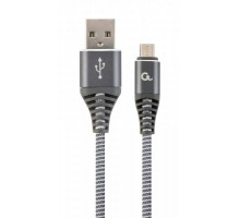 Кабель Cablexpert CC-USB2B-AMmBM-2M-WB2, USB 2.0 А-папа/Micro B-папа, 2,0м.