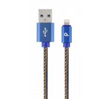 Кабель Cablexpert CC-USB2J-AMLM-1M-BL, USB 2.0 А-папа/Lightning, 1.0м.