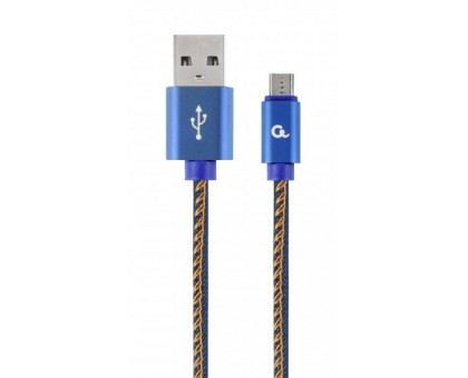 Кабель Cablexpert CC-USB2J-AMmBM-1M-BL, USB 2.0 A-папа/Micro B-папа, 1,0м.