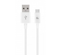 Кабель Cablexpert CC-USB2P-AMCM-2M-W, USB 2.0 A-папа/C-папа, 2 м.