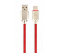 Кабель Cablexpert CC-USB2R-AMCM-1M-R, преміум якість USB 2.0 A-папа/C-папа,1 м.