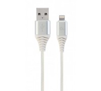 Кабель Cablexpert CC-USB2B-AMLM-1M-BW2, USB 2.0 А-папа/Lightning, 1.0м.