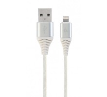 Кабель Cablexpert CC-USB2B-AMLM-1M-BW2, USB 2.0 А-тато/Lightning, 1.0 м.